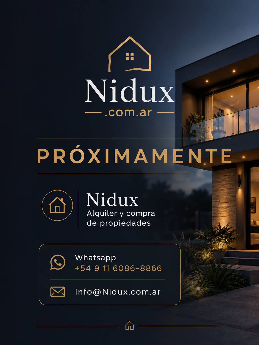 Nidux Próximamente